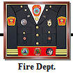 Fire Department Display Case