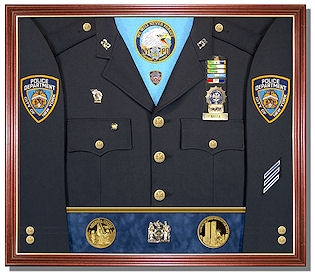 Police Display Cases